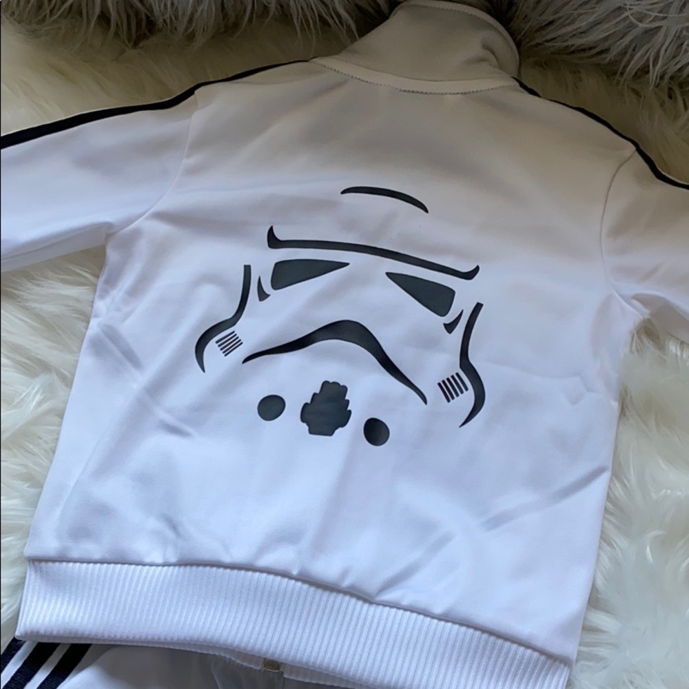 TODDLERS STAR WARS ADIDAS TRACK AUIT